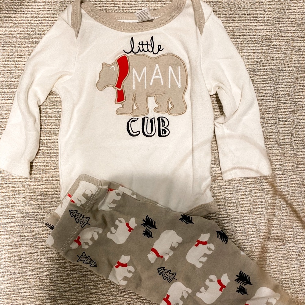 Like new, Winter Bodysuit and pant set
